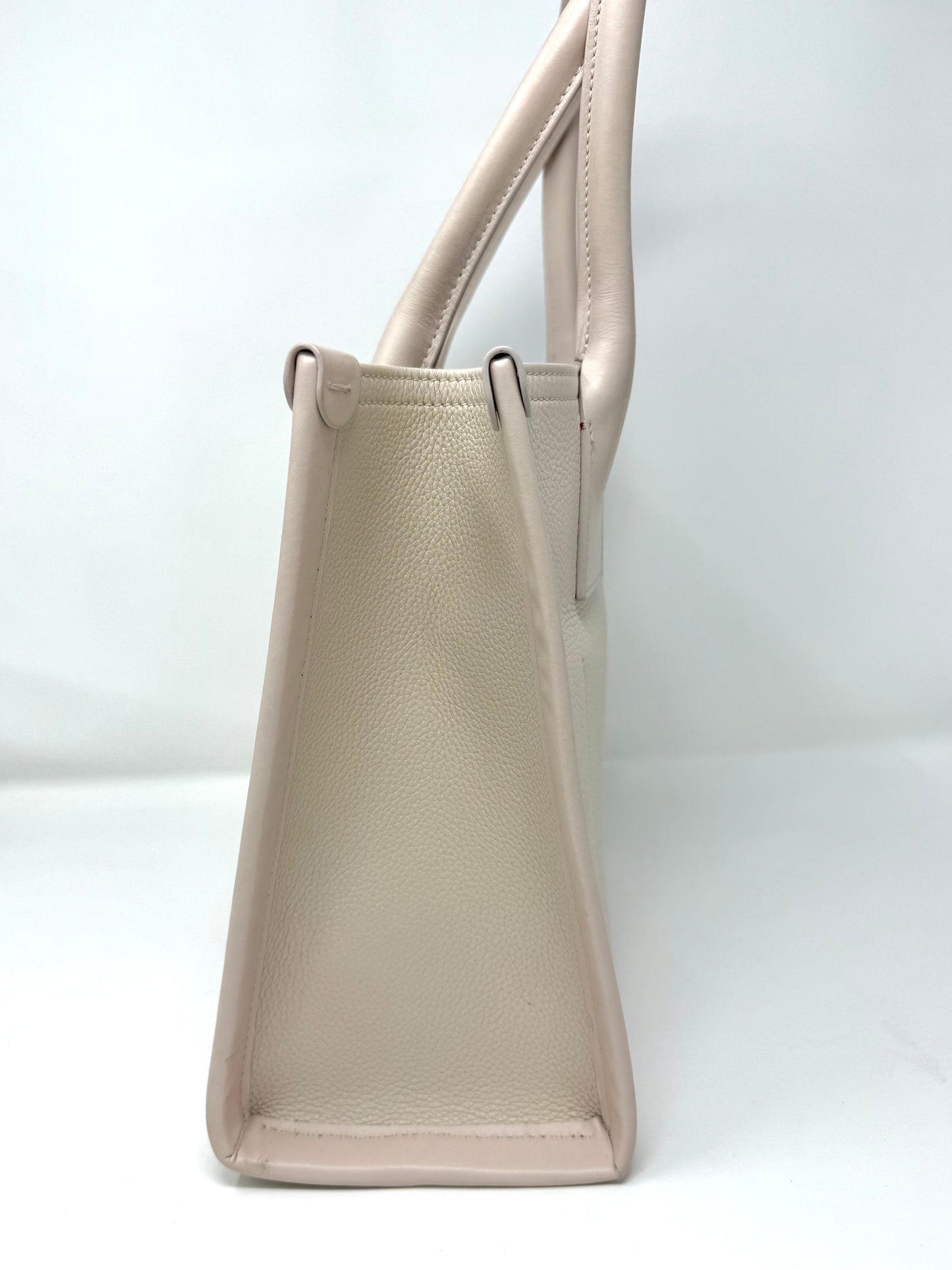 By My Side Tote Calfskin Leche - Christian Louboutin