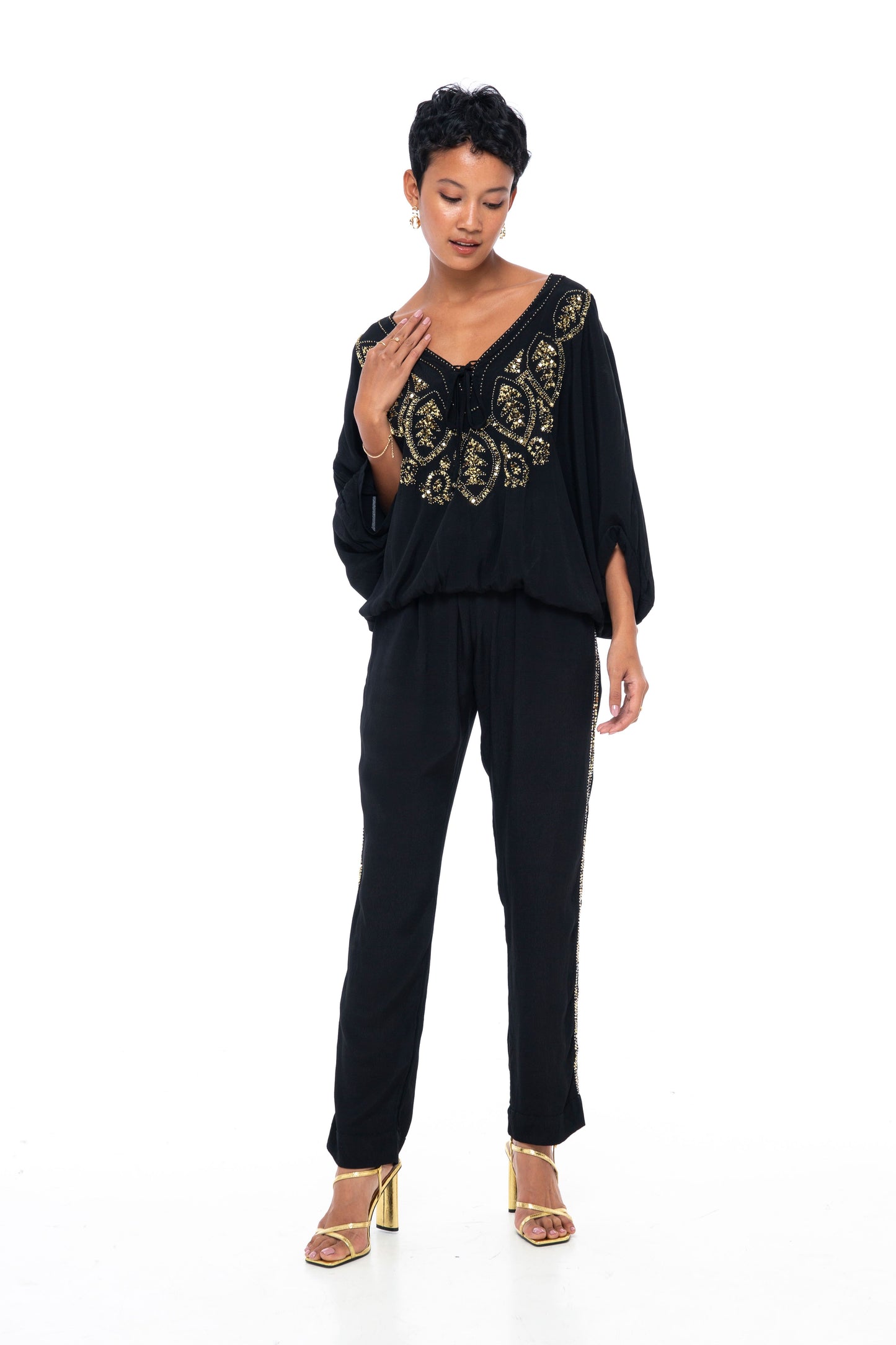 Evening Miami Top Black - Skemo