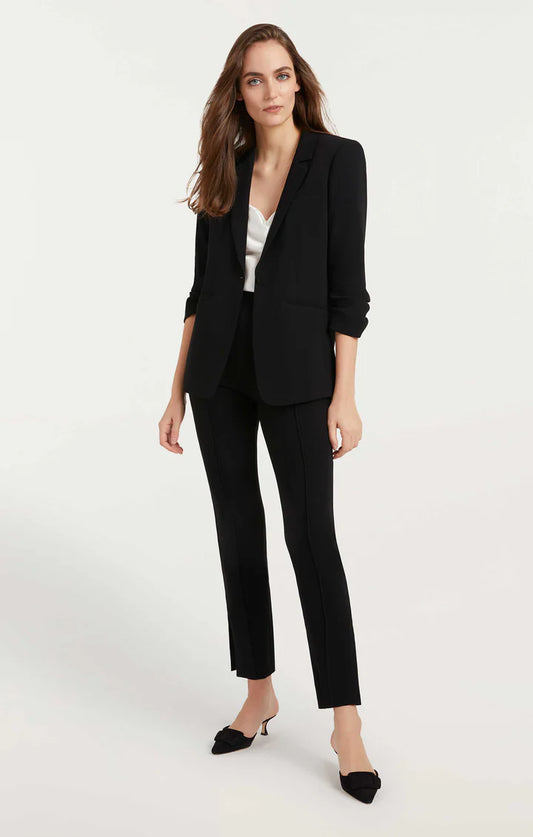 Crepe Khloe Blazer Black - Cinq à Sept