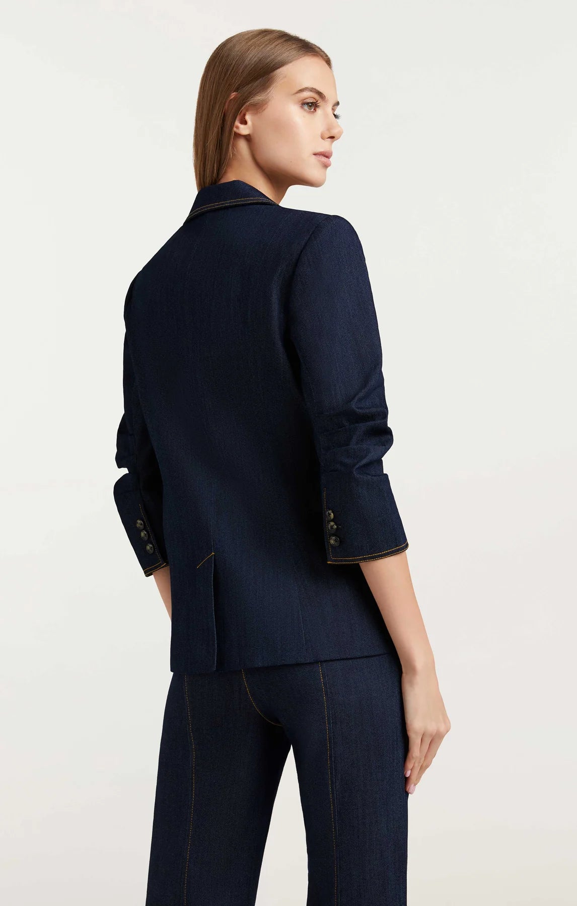Denim Khloe Blazer Indigo - Cinq à Sept