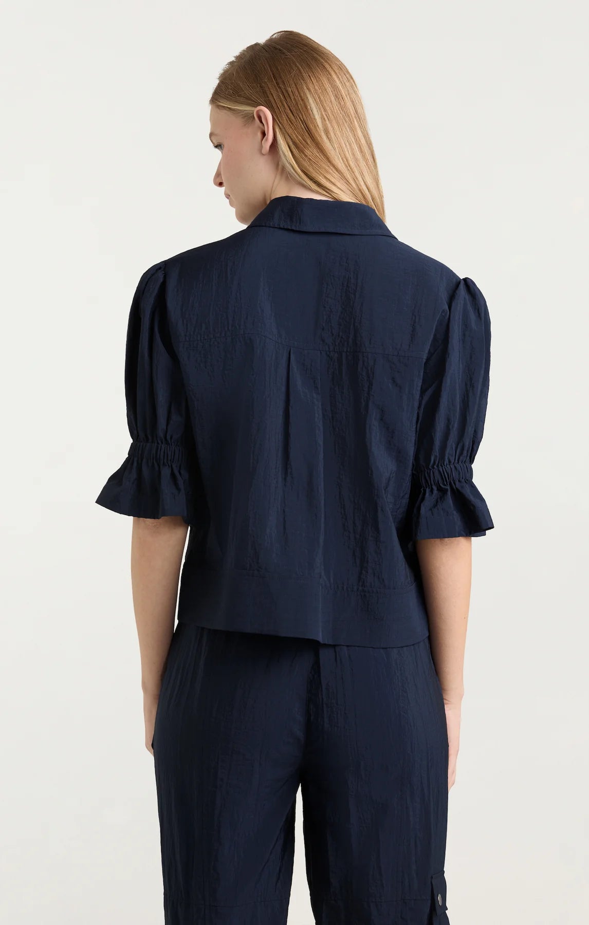 Holly Parachute Jacket Navy - Cinq à Sept
