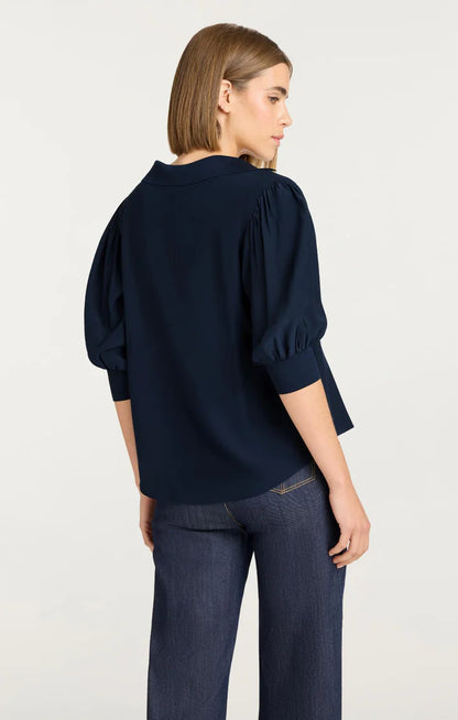 Weldon Top Navy - Cinq à Sept