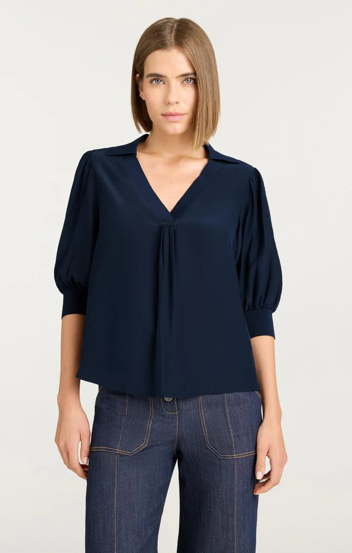Weldon Top Navy - Cinq à Sept