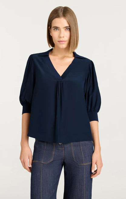 Weldon Top Navy - Cinq à Sept