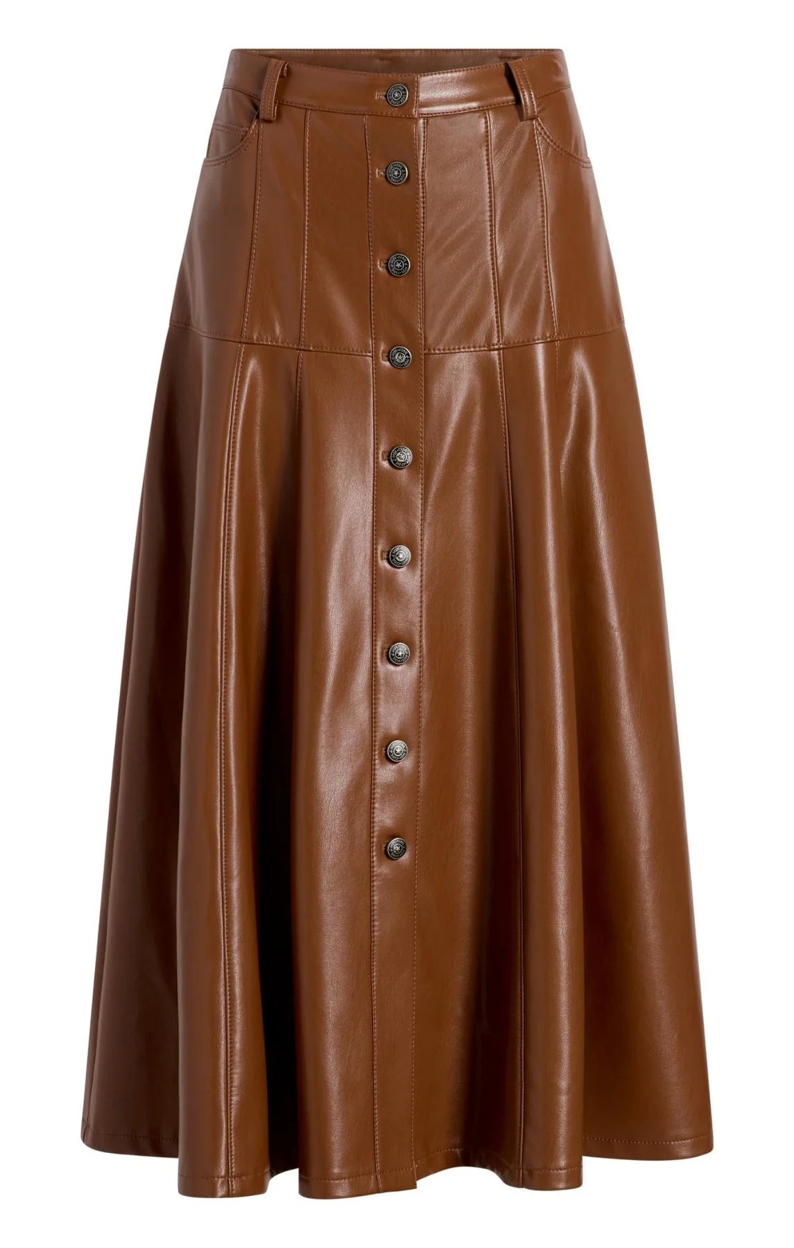 Veena Skirt Dark Sepia - Cinq à Sept