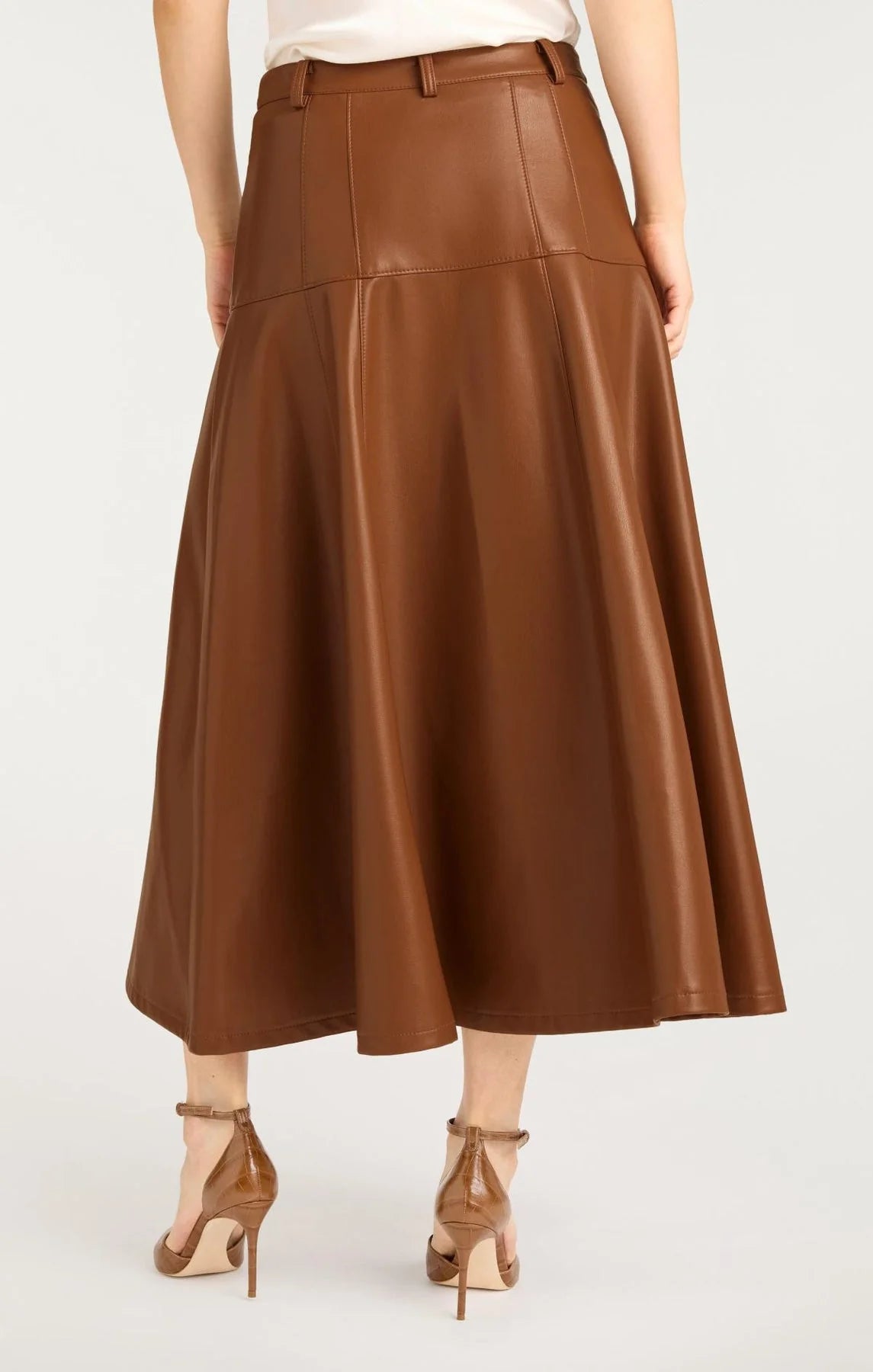 Veena Skirt Dark Sepia - Cinq à Sept