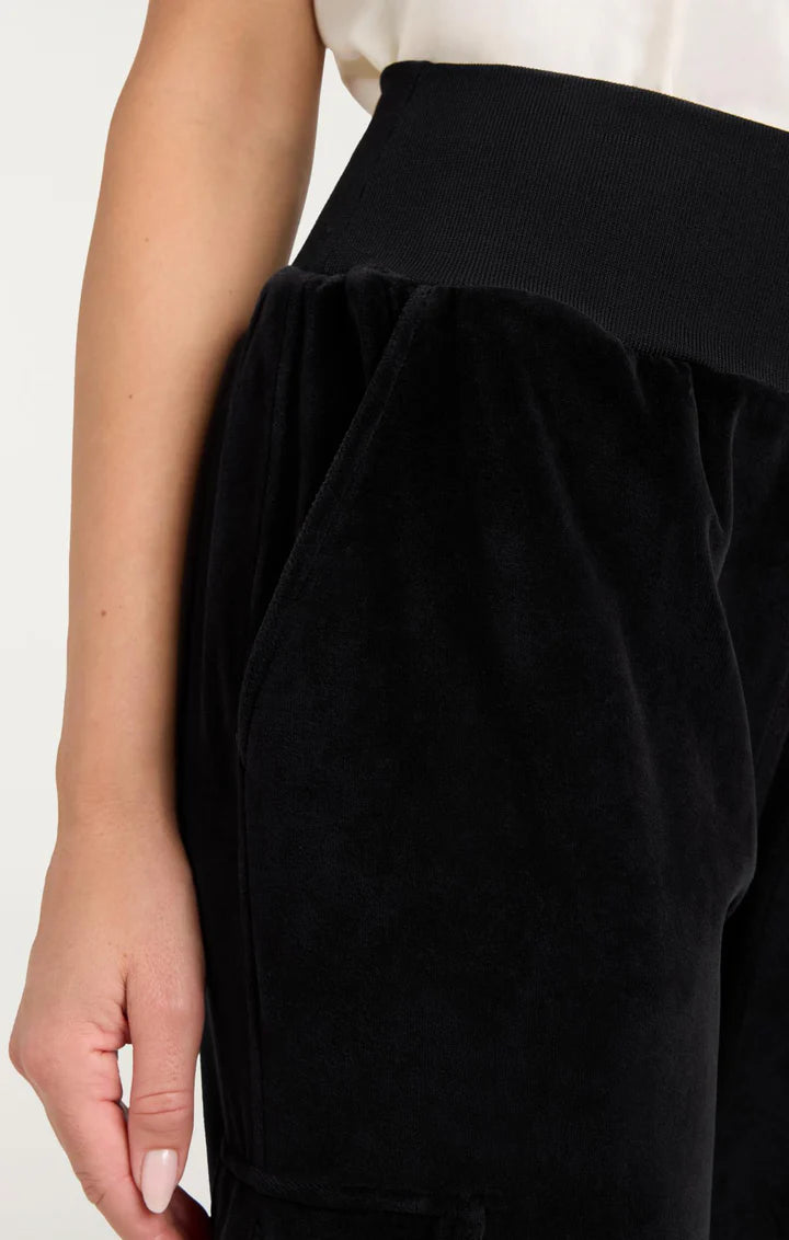 Velour Giles Pant Black - Cinq à Sept