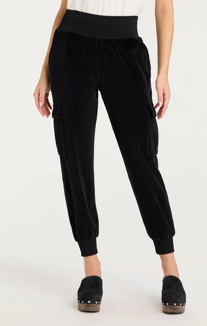 Velour Giles Pant Black - Cinq à Sept