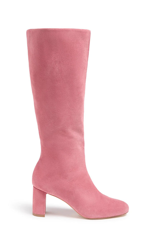 Dani Suede Heel Boot Redwood - Cinq à Sept