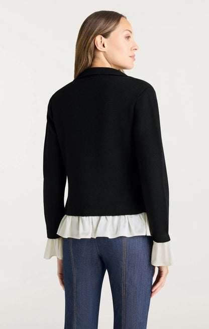 Melisan Jacket Black/Ivory - Cinq á Sept