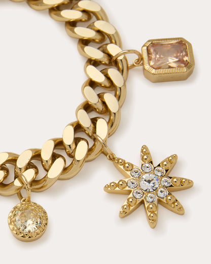Emmi Charm Bracelet Gold - Ramy Brook