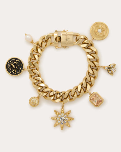 Emmi Charm Bracelet Gold - Ramy Brook