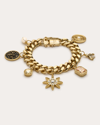 Emmi Charm Bracelet Gold - Ramy Brook