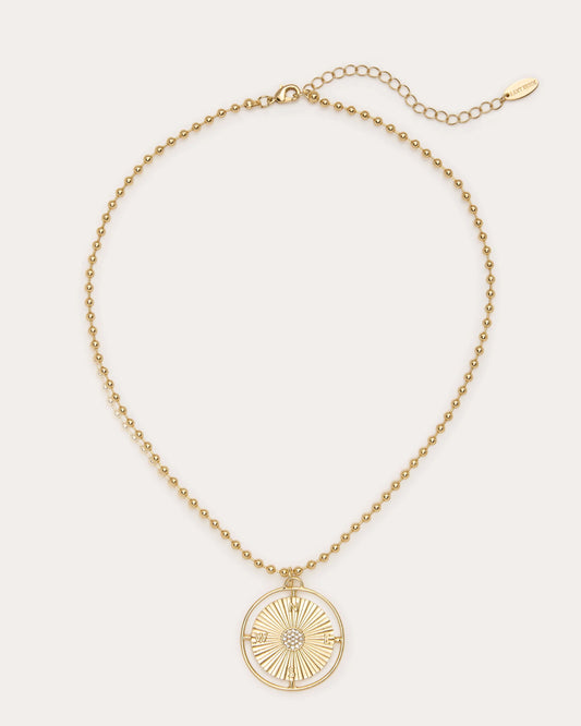 Alizah Charm Necklace Gold - Ramy Brook