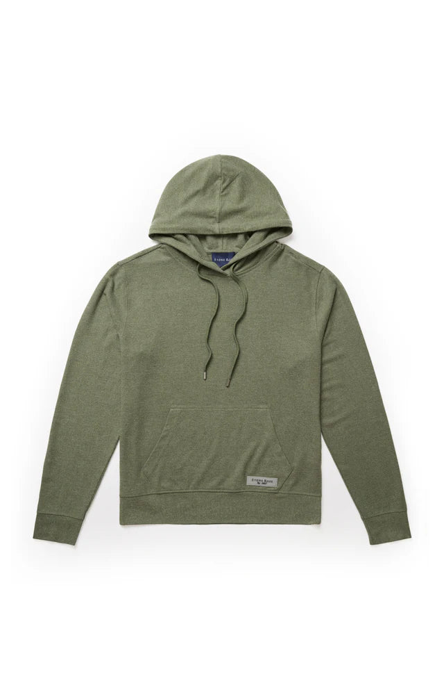 Solid Fleece Hoodie Sage - Stone Rose