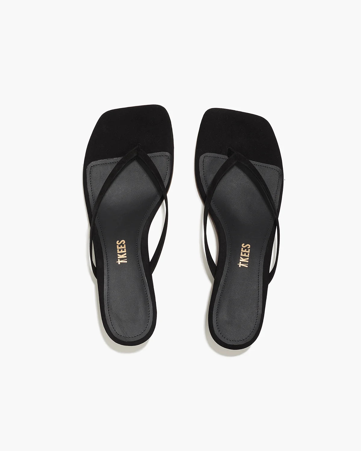 Square Toe Julia Suede Sandal Sable - TKEES