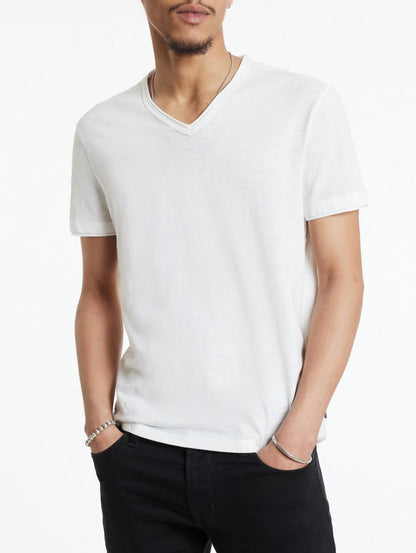 Miles V-Neck Salt - John Varvatos