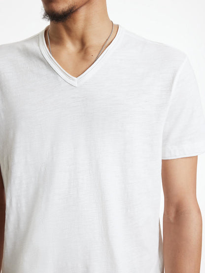 Miles V-Neck Salt - John Varvatos