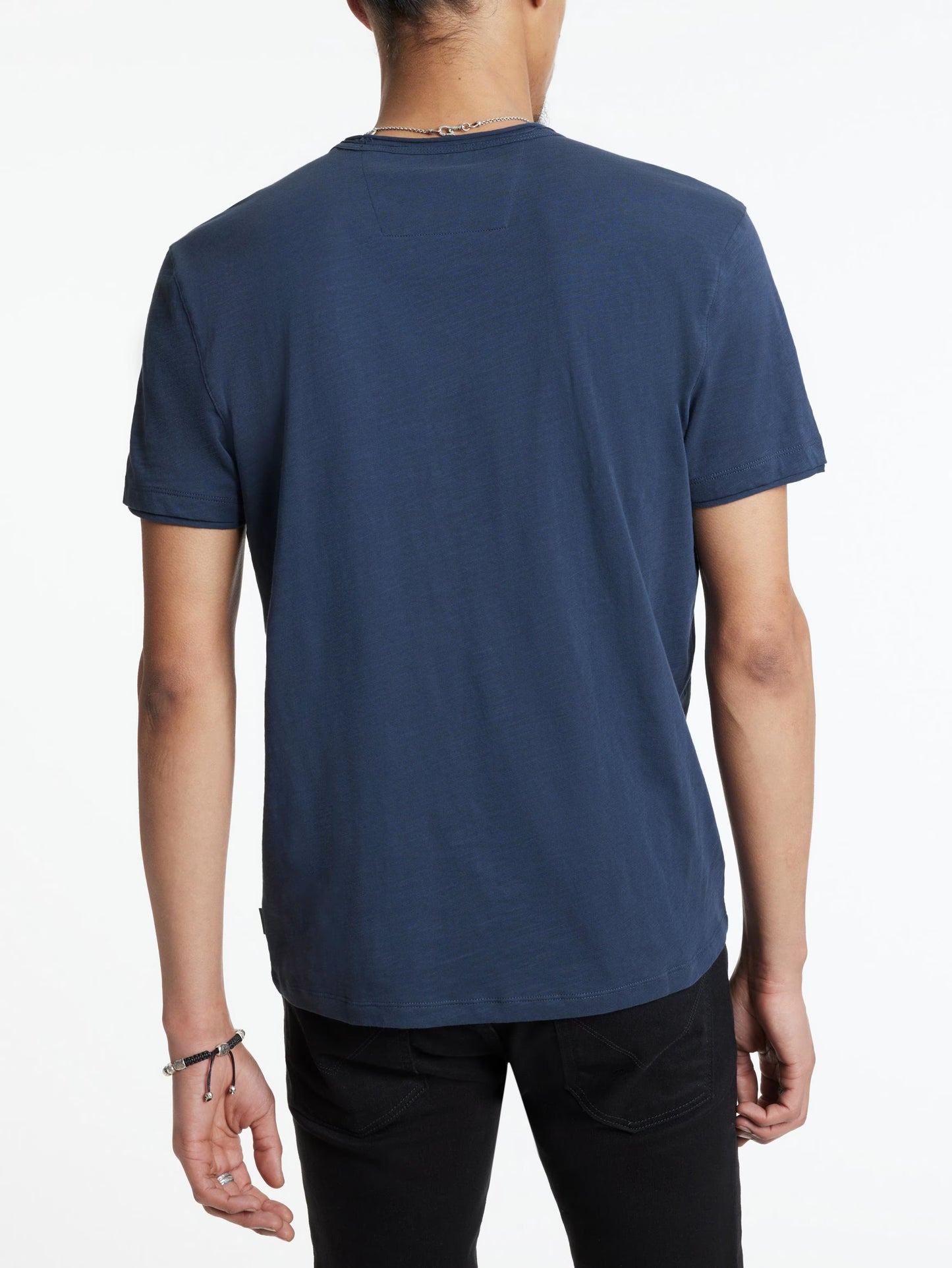 Miles V-Neck Blue - John Varvatos