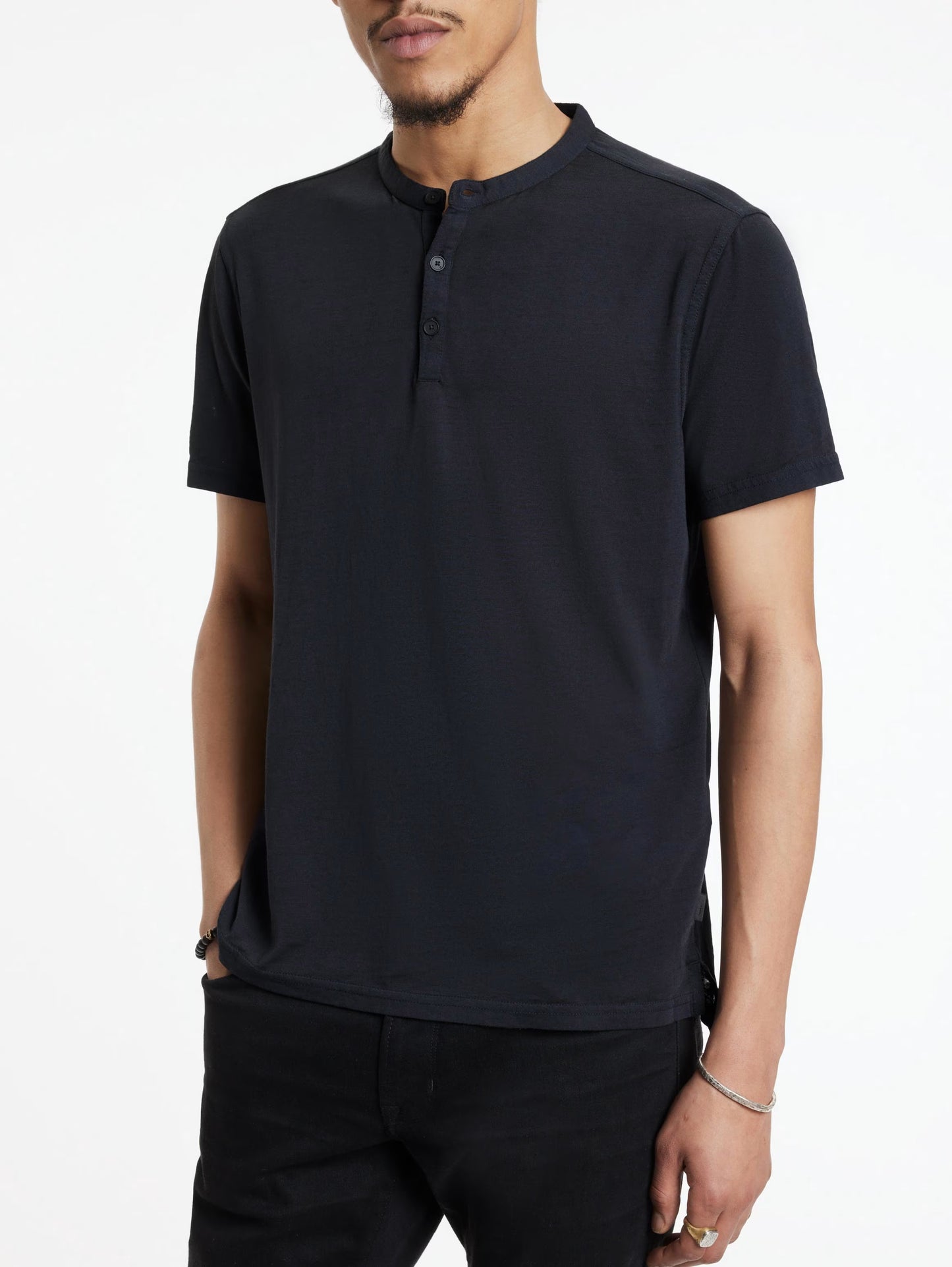 Duke Henley Navy - John Varvatos