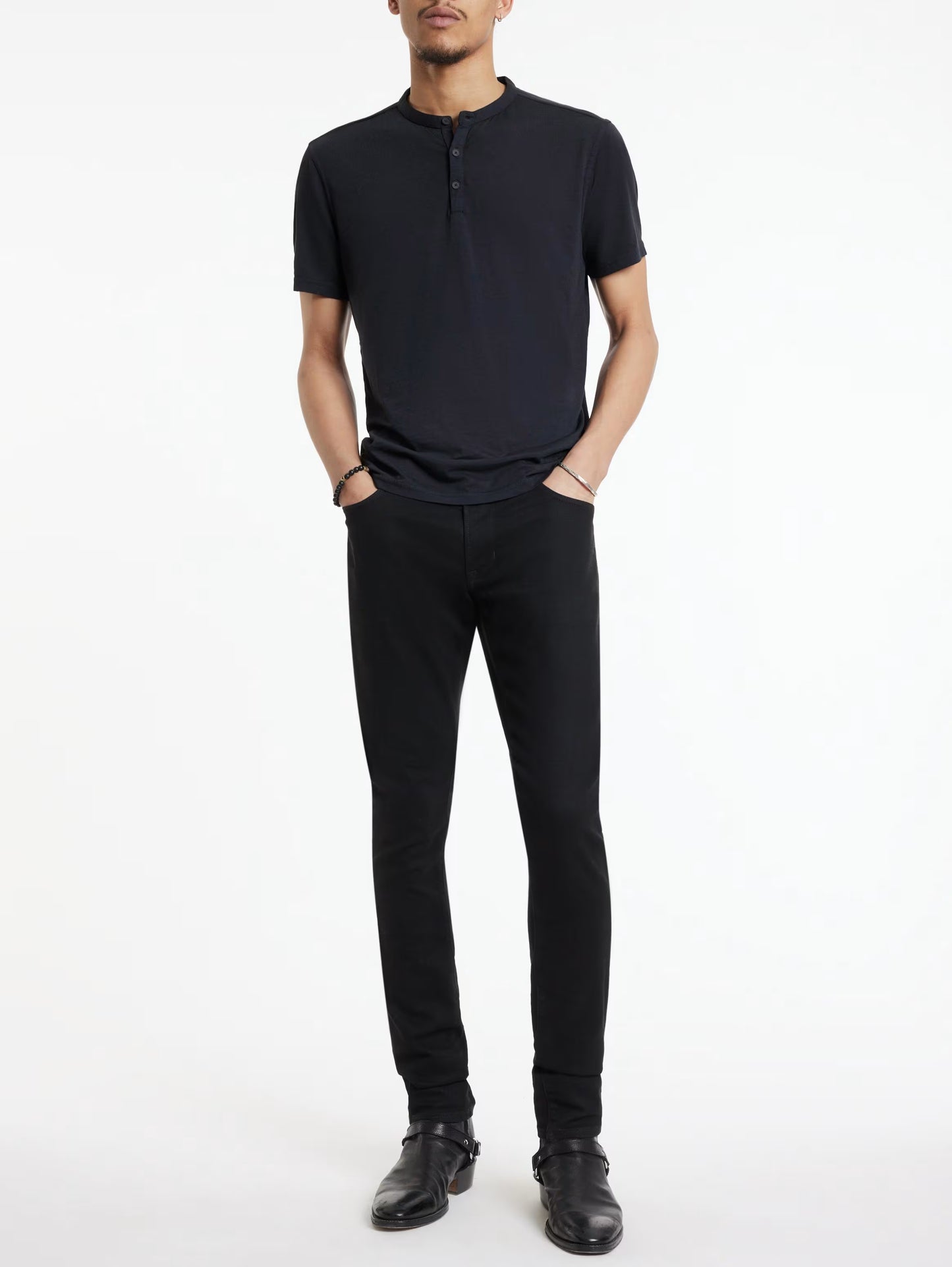 Duke Henley Navy - John Varvatos