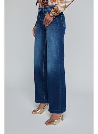 Scottie Wide-Leg Jean Delaney - L'AGENCE