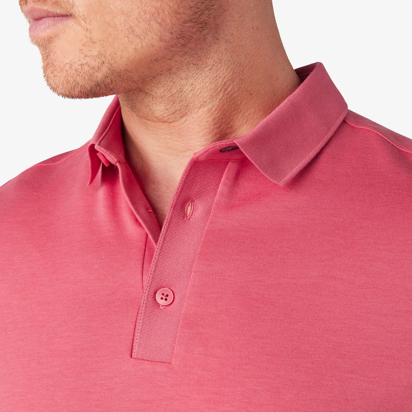 Kent SS Polo Red Clay Solid - Mizzen + Main