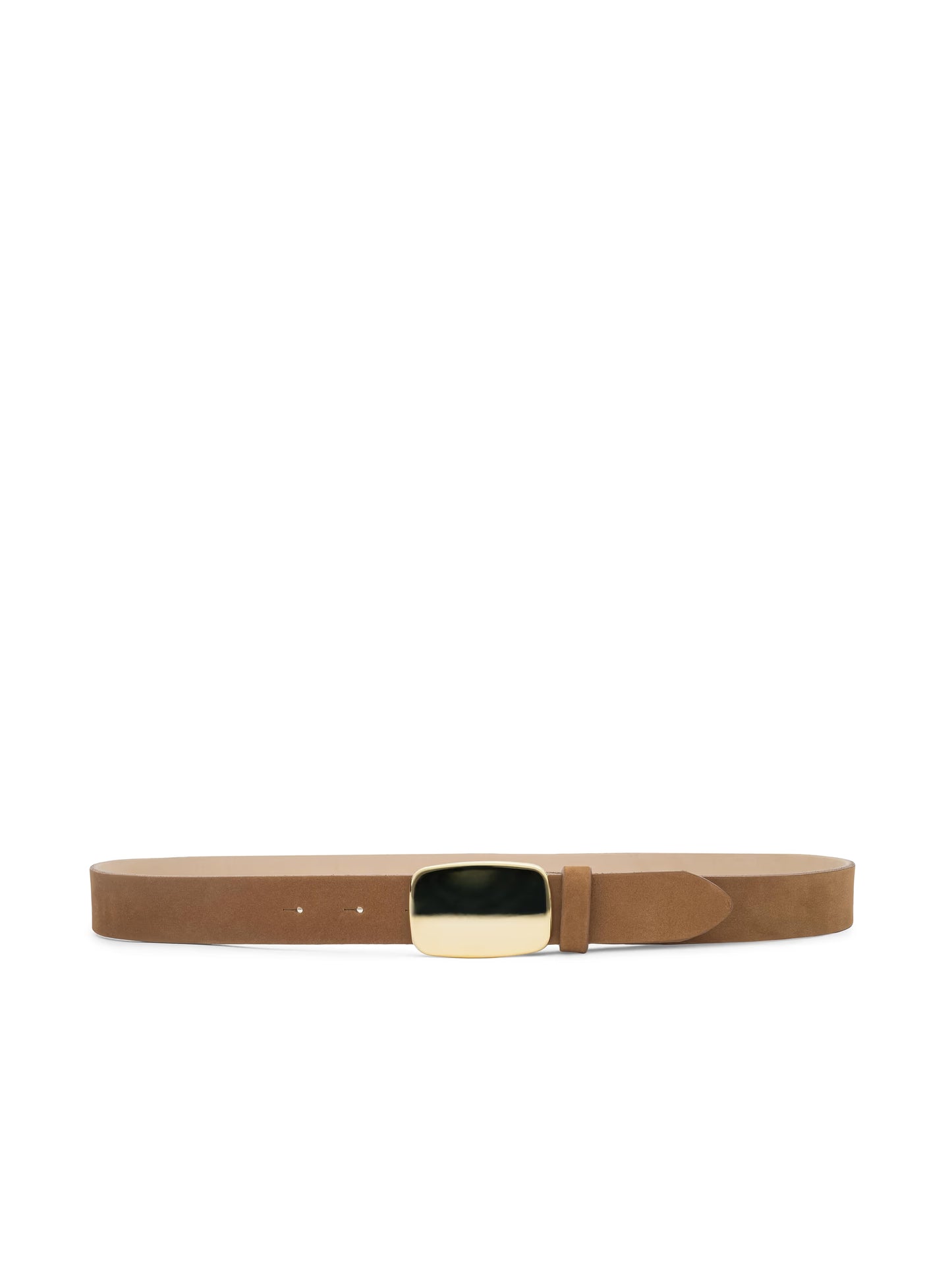 Hennie Suede Belt Tan Nubuck - L'AGENCE