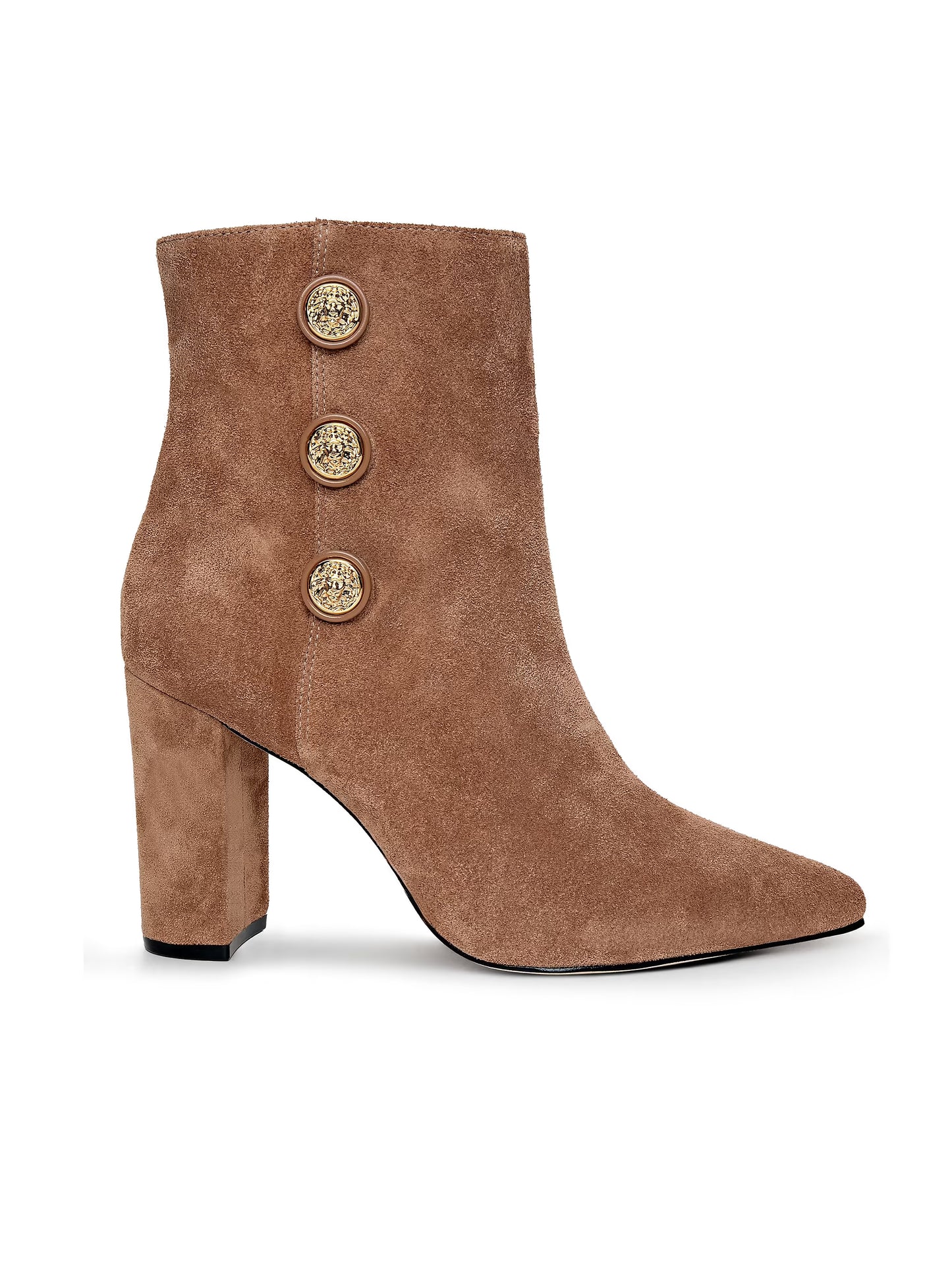 Theodora II Bootie Sand Suede - L'AGENCE