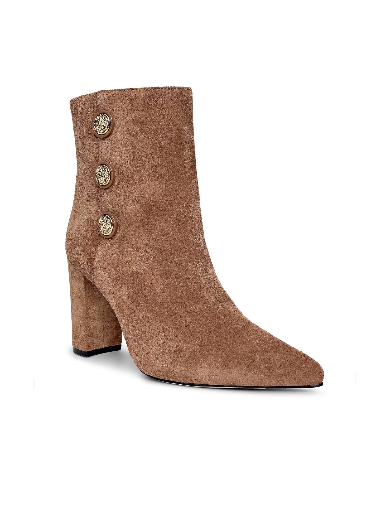 Theodora II Bootie Sand Suede - L'AGENCE