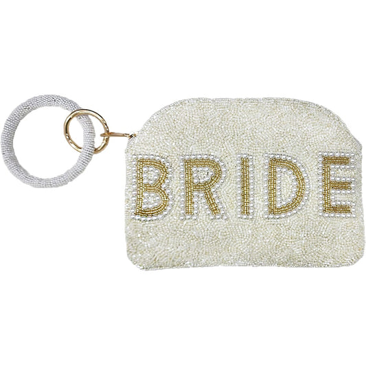 Bride Beaded Wristlet - Jackie Z Style Co.