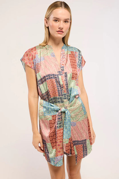 Mika Dress Oasis Patchwork - MISA