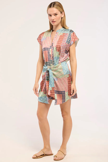 Mika Dress Oasis Patchwork - MISA