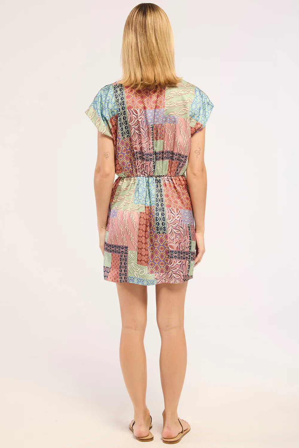 Mika Dress Oasis Patchwork - MISA