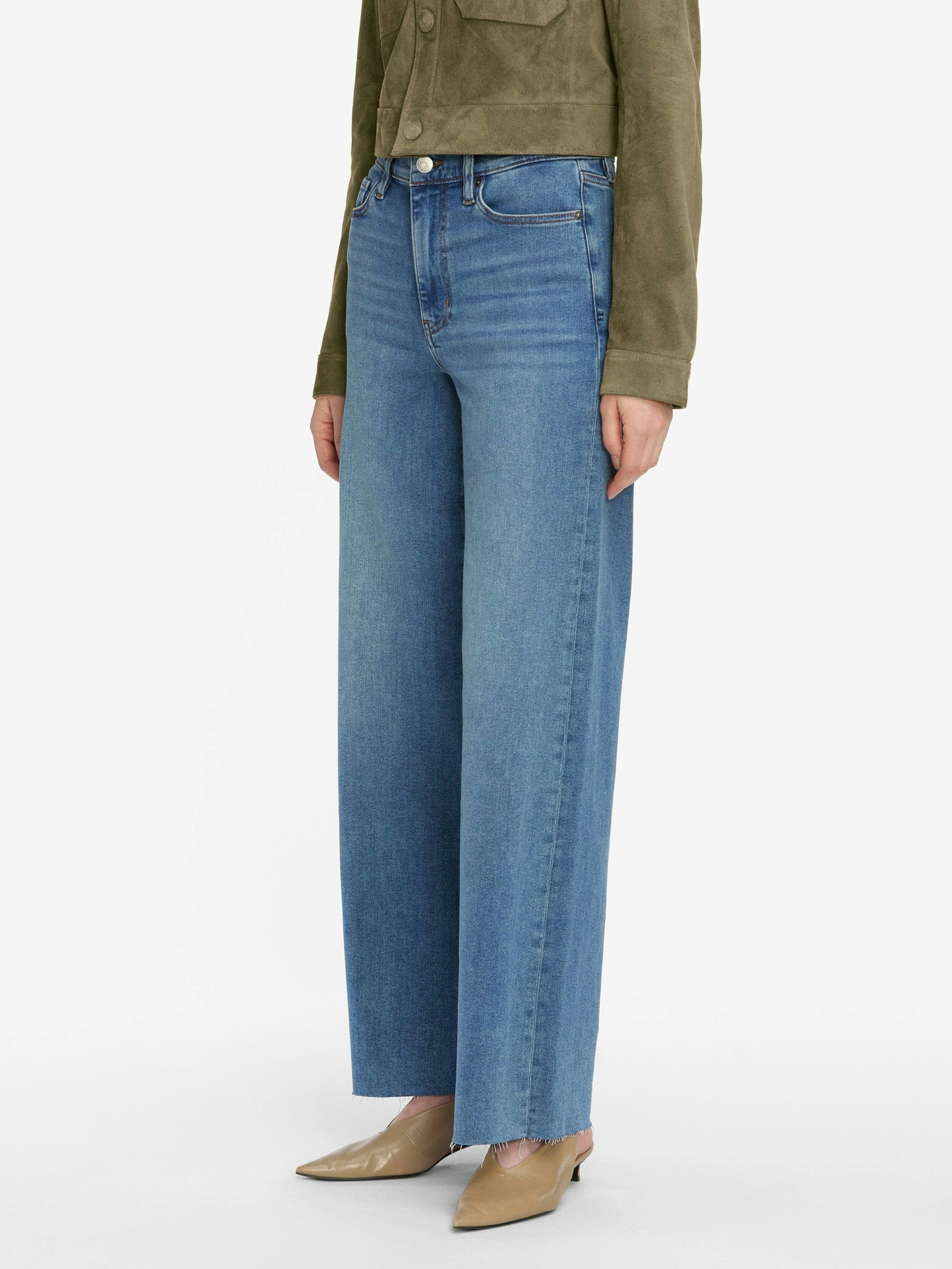 Le Slim Palazzo Flip Raw After - Frame