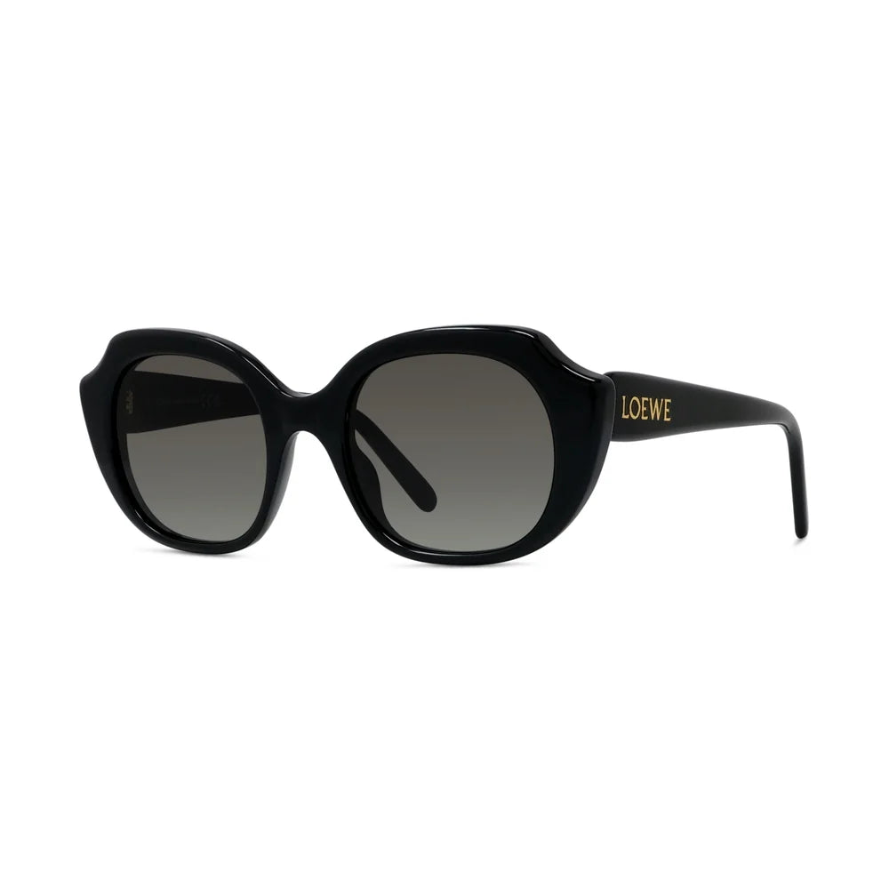 Slim Acetate Sunglasses Black - Loewe