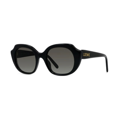 Slim Acetate Sunglasses Black - Loewe
