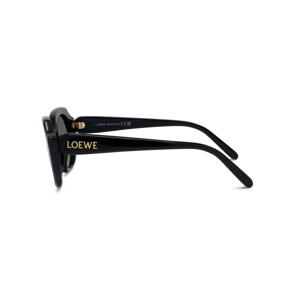 Slim Acetate Sunglasses Black - Loewe