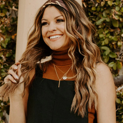 The Grateful Pin Drop Necklace Gold - Love You More