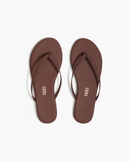 Foundations Matte Flip Flop Cappuccino - TKEES