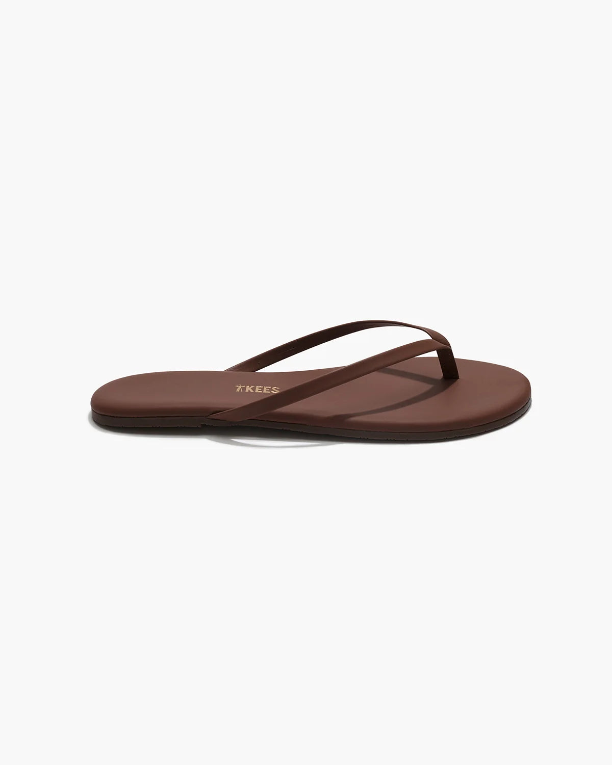 Foundations Matte Flip Flop Cappuccino - TKEES