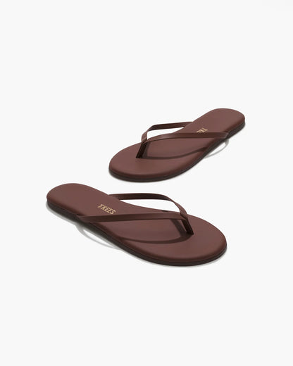 Foundations Matte Flip Flop Cappuccino - TKEES