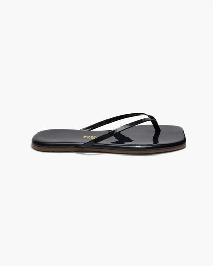 Square Toe Lily Sandal Licorice - TKEES
