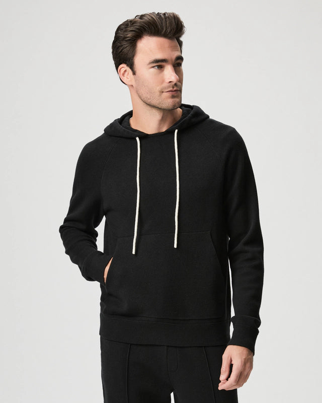 Donaldson Sweater Hoodie Black - Paige