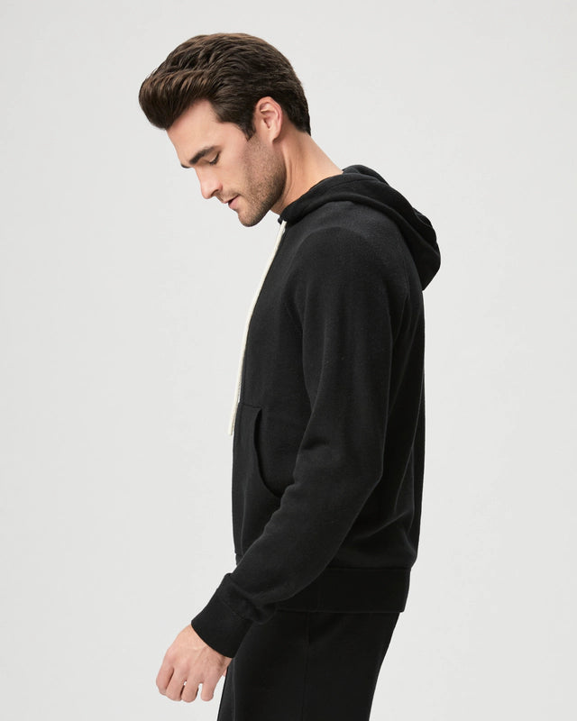 Donaldson Sweater Hoodie Black - Paige