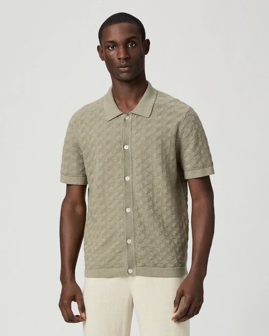 Mendez Sweater Shirt Dried Lemongrass - Paige