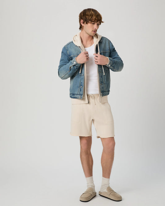 Ruiz Short Washed Vanilla Bean - Paige