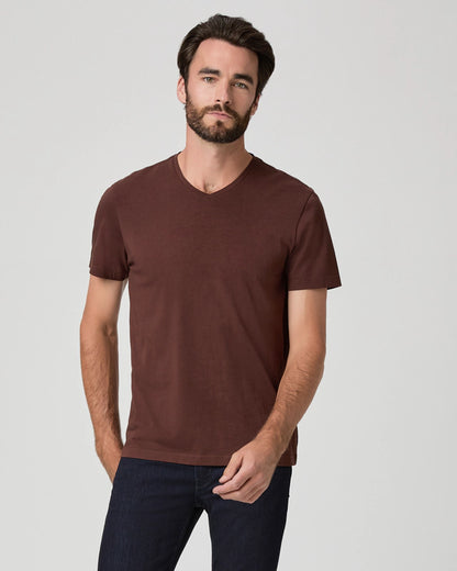 Restin V Neck Tee Malbec - Paige
