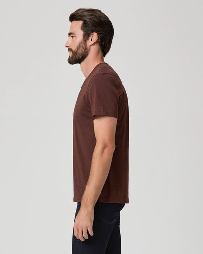 Restin V Neck Tee Malbec - Paige