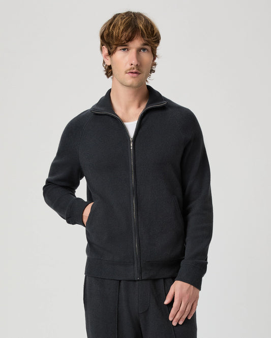 Falberg Zip-Up Cardigan Storm - Paige